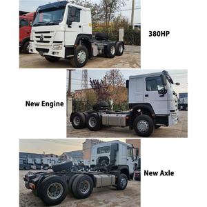 Nuevo Camión Tractor Howo 380 6x4 Diésel, Volante a la Izquierda, Camión Pesado con Estándar de Emisiones Euro 5, Camión con Remolque - Product Image 3