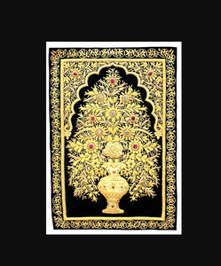 Zari hecho a mano impermeable autoadhesivo bordado decoración colgante de pared con vidrio para el hogar o regalo - Product Image 2