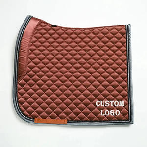 Venta caliente nuevo estilo de moda almohadillas de sillín de caballo Western Classic Horse Saddle pads Set accesorios de equipo - Product Image 1