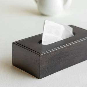 Boîte à mouchoirs en bois de manguier personnalisable, légère, 10 pouces x 5 pouces x 3 pouces, écologique, durable, design peint à la main, pratique pour un usage quotidien - Product Image 2