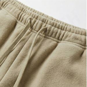 Pantalones Deportivos de Felpa para Hombre, 100% Algodón, Lavado Ácido, Corte Regular, para Gimnasio, Entrenamiento, Estilo Otoñal, Ropa Urbana Premium - Product Image 4