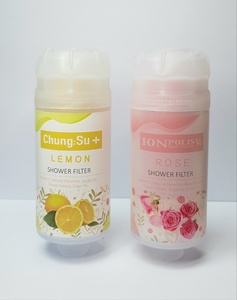 Filtro de ducha de carbón activado perfumado con vitamina C ionizador de SPA doméstico para eliminación de cloro para uso doméstico RV hecho en Corea - Product Image 1