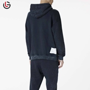 Sudadera con Capucha Personalizada al por Mayor, de Felpa Gruesa, 100% Algodón, Transpirable, de Secado Rápido, para Hombre, Prenda Superior Informal de Invierno - Product Image 2