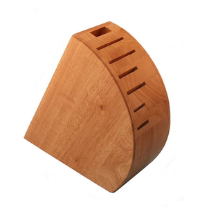 Porte-couteaux en bois unique, hautement fini, écologique, simple et moderne, taille et couleur personnalisables pour le rangement de la cuisine - Product Image 3