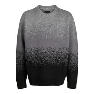 Sudadera con degradado Ombre de OEM para hombre y mujer, jersey de cuello redondo de algodón suave con diseño elegante de decoloración, ropa informal para todo el día - Product Image 1