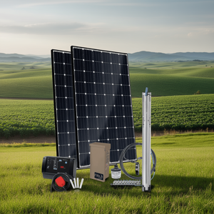 Kit de pompage d'eau solaire Grundfos SQFlex 750W 2,6-3 GPM, hauteur de refoulement 260-655 pieds pour l'agriculture - Product Image 3