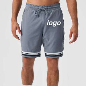 Pantalones cortos deportivos para hombre al por mayor, pantalones cortos deportivos de verano para hombre de talla grande, pantalones cortos de malla de poliéster 100% personalizados, servicio OEM a bajo precio - Product Image 2