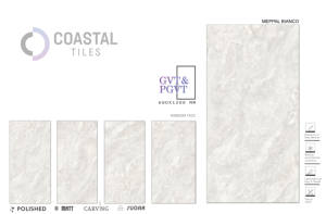 Porcelaine 600x1200mm Brun Poli Moderne Carreaux De Sol En Brique Metalcid Multy - Product Image 3