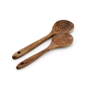 ชุดเครื่องใช้ไม้อะคาเซียธรรมชาติสำหรับห้องครัวที่ทำจากไม้สีน้ำตาลเข้มขายส่งจากเวียดนาม - Product Image 2