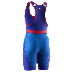 Top qualité nouveau produit hommes lutte vêtements lutte singulet équipe haltérophilie costume lutte singulet pour hommes équipe italie - Product Image 4