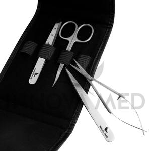 Pinzas de Precisión para Cejas de Acero Inoxidable Color Arcoíris, Pinzas Ecológicas para Eliminar Vello Encarnado - Product Image 6