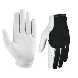 Gants de golf unisexes respirants en cuir de cabretta avec des couleurs uniques et élégantes, dernier design pour les sports masculins - Product Image 2