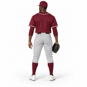 Uniforme de Béisbol Ligero, Cómodo, de Secado Rápido y Construcción Duradera para Partidos de Equipo y Entrenamiento Regular - Product Image 3