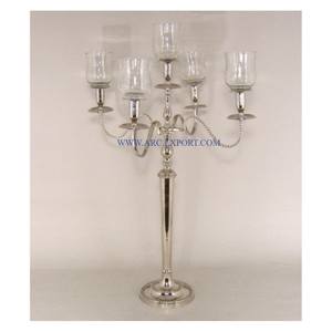 เชิงเทียนโลหะขัดเงาสีทองสำหรับตกแต่งโต๊ะเชิงเทียนเชิงเทียนสำหรับการออกแบบในเทศกาลคริสต์มาสเชิงเทียน - Product Image 3