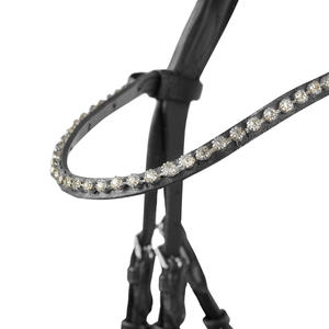 Les fabricants vendent la bride de cheval en cuir véritable en gros conception personnalisée de haute qualité bride de cheval en cuir véritable - Product Image 2