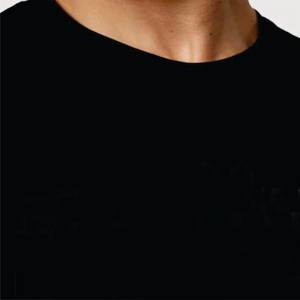 Custom Double Layered Mock Neck T <b>Shirt</b> Graphic Tee 100% Cotton Fit Size Tshirts Graphic T <b>Shirts</b> for <b>Men</b> - Product Image 4