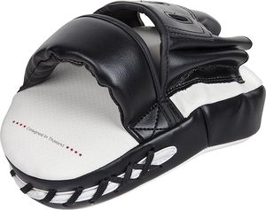 Guantes deportivos de gimnasio de cuero de vaca personalizados de alta calidad para niños, manoplas curvadas, almohadilla de enfoque ligero, estiramiento, Fitness, Boxeo - Product Image 3