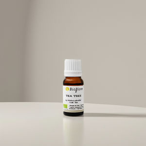 Huile essentielle d'arbre à thé biologique Bioflore de qualité supérieure, aromathérapie artisanale, soin de la peau, AU, tous types de peau, flacon de 10 ml, haute qualité - Product Image 1