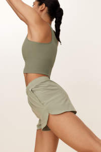 Vente en gros d'usine de soutien-gorge de sport pour fitness grande taille côtelé au dos couvert ensemble de 2 pièces de leggings de yoga personnalisés pour femmes - Product Image 2