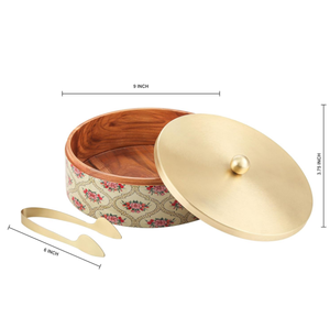 Caja de Chapati de madera más vendida, cazuela, olla caliente, caja de arroz Chapati, mantiene la comida caliente y utensilios de cocina frescos para el hogar, cocina, restaurante - Product Image 3