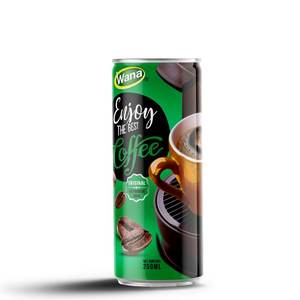 OEM/etiqueta privada café con leche vietnamita 250ml lata delgada jugo de frutas y verduras - Product Image 2