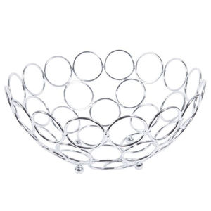 Suministros al por mayor de diseño elegante, forma y tamaño personalizados, cesta de frutas, cesta de frutas de plata de la mejor calidad a buen precio - Product Image 5