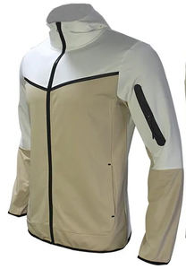 Survêtement en tricot de coton 100% respirant pour hommes, vêtements d'hiver pour adultes, coupe ajustée - Product Image 2