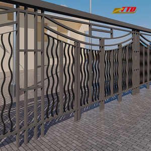 Valla de metal resistente para propiedades privadas y tierras agrícolas hechas con materiales domésticos completos para clientes globales - Product Image 6