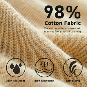 Calcetines de algodón para hombre, suaves, transpirables, peinado, algodón de alta calidad, tamaño libre, negro y marrón, estilo de negocios, logotipo de punto de otoño - Product Image 5