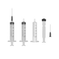 Seringue stérile Luer Lock 60ml 50ml 20ml 10ml 5ml 3ml 1ml avec aiguille pour les dents polyvalente