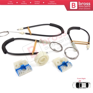 Kit de Reparación de Elevalunas Delantero Derecho BWR5059 para Polo Vento MK5 6R 6C 61 2009-2022 4/5 Puertas 6R4837462 - Product Image 6