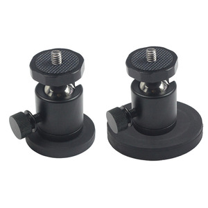 Support de caméra magnétique <span class=keywords><strong>Pied</strong></span> magnétique Mini rotule en métal robuste Fixation sécurisée sur l'acier ou autres surfaces magnétiques - Product Image 3