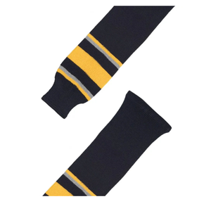 Nouvelle Arrivée DAFFODILS Chaussettes de Hockey sur Glace Professionnelles Design Personnalisé Impression d'Équipe Vêtements de Sport Services OEM Disponibles Tailles S-XL - Product Image 6