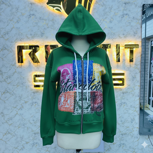 Sweat à capuche zippé pour homme, design unique, imprimé, rembourré, 100% coton, fabriqué en usine pour la saison hivernale, prix bas, sweat à capuche très demandé - Product Image 1