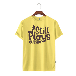 Camiseta de Manga Corta para Hombre, Verano 2026, Estilo Urbano, Ecológica, Transpirable, de Algodón, Tallas Grandes, Secado Rápido, con Estampado Personalizado en la Parte Delantera - Product Image 6