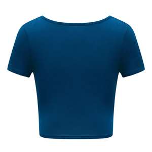 Camiseta corta informal de algodón para mujer - Product Image 4