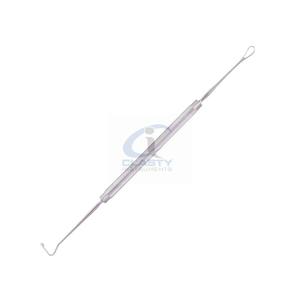 OJO DE ACERO INOXIDABLE ALEMÁN DE GRADO INDUSTRIAL DE LA MEJOR CALIDAD BUCLE INSTRUMENTO QUIRÚRGICO OFTÁLMICO DURADERO OEM PERSONALIZABLE - Product Image 1