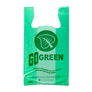 ถุงพลาสติกใส่เสื้อยืดย่อยสลายได้เป็นมิตรต่อสิ่งแวดล้อม - Product Image 1