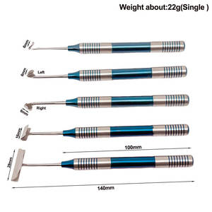 Ensemble d'outils chirurgicaux dentaires pour dentistes Élévateur périosté Flap lingual Implant Instrument de gestion des tissus inclus - Product Image 6