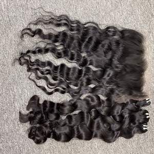 Extensions de cheveux vierges 100% de haute qualité en gros grand stock cheveux bouclés cheveux vietnamiens bruts - Product Image 5