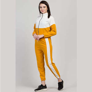 Survêtement 2 pièces en polyester personnalisé pour femmes, unisexe, soccer, mode féminine, vêtements de sport, jogging, vente en gros - Product Image 2
