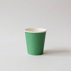 Vasos de papel resistentes de 12 oz, paquete de 50 ecológicos, Verde - Product Image 1