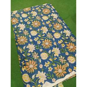 Tissu imprimé en pur coton confortable, texture lisse, respirant, impression réactive, idéal pour la confection de robes, la couture de Kurti, le bricolage et l'artisanat - Product Image 6