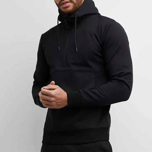 Fabricant Logo personnalisé Sweat-shirt pull de coupe régulière pour homme Sweat-shirt à capuche en molleton uni brodé Technique délavée Saison d'hiver - Product Image 3