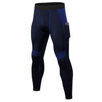 Leggings de Compresión para Hombre, Último Modelo 2023, de Bambú y Algodón, Transpirables, Cintura Elástica, Largo hasta la Rodilla, para Gimnasio, Fitness, Entrenamiento, Running y Deportes
