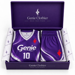 Ensemble Maillot et Short de Basketball Personnalisé en Gros – Tenue de Sport Légère et Respirante pour Équipes Jeunes Unisexe - Product Image 6