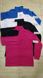 Chaqueta de lana para mujer con media cremallera estilo de cuello alto precio al por mayor del fabricante de Bangladesh pequeña cantidad a granel - Product Image 6