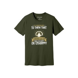 Camiseta de algodón 100% con estampado de temas de Buda, estilo informal, 12 opciones de color, 160-180, colocación de diseño personalizable GSM pesado - Product Image 5