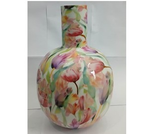 Vase en métal de la jungle de conception d'herbe de fer moderne-dernière conception de meilleure qualité fabriquée en Inde pour la décoration intérieure - Product Image 2