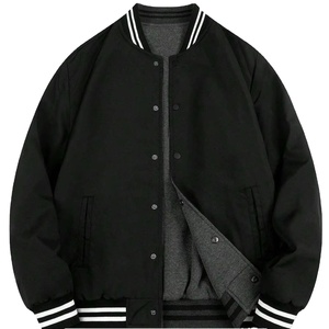 Chaqueta Universitaria Personalizada con Logotipo para Hombre, Talla Grande, Reversible, de Alta Calidad, Informal, de Moda, para Invierno y Otoño 2025, Transpirable - Product Image 1